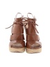 Schutz Solid Colored Brown Wedges Size 9 - photo 2