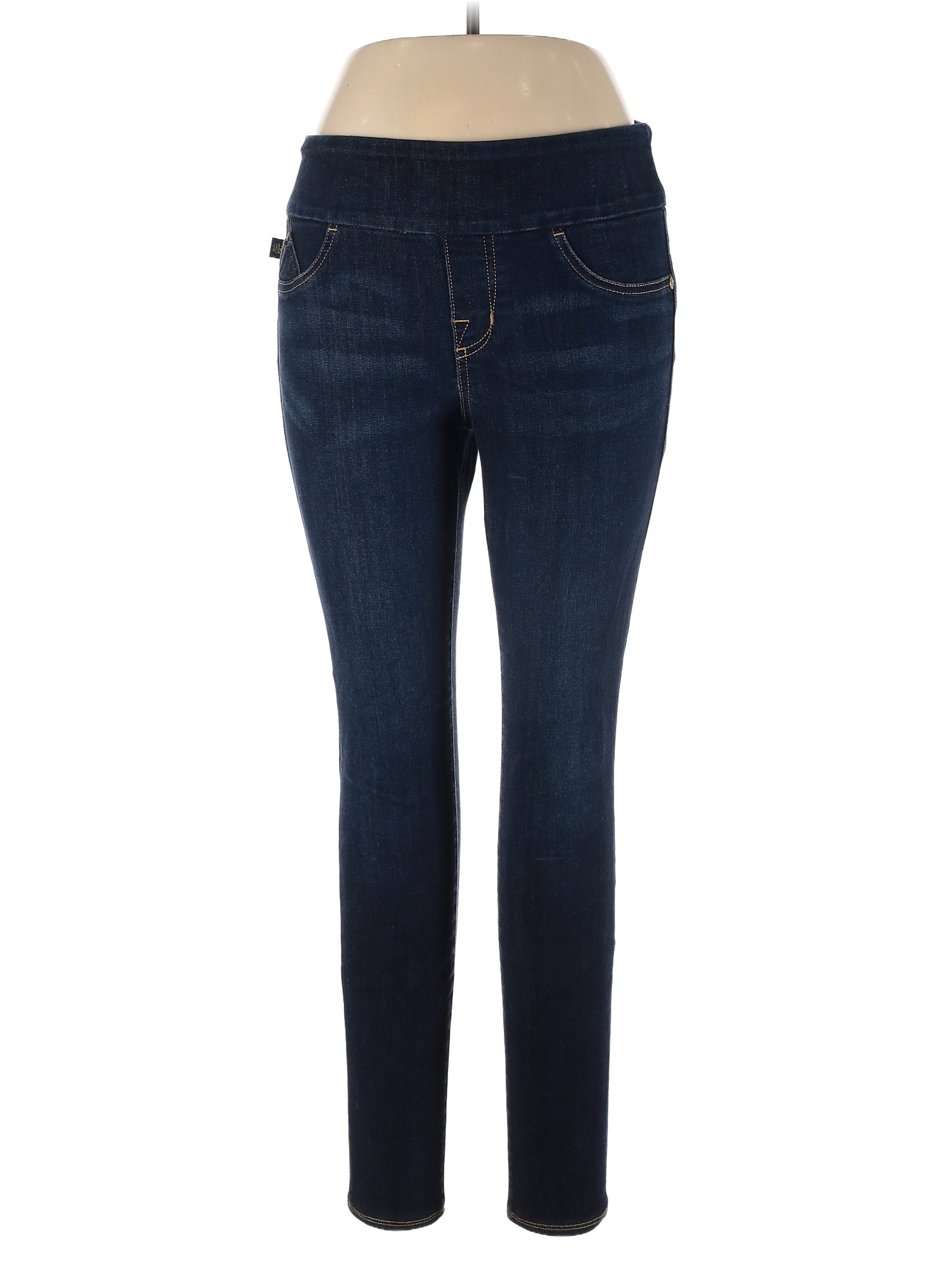 Rock & Republic Solid Blue Jeans Size 12 68 off thredUP