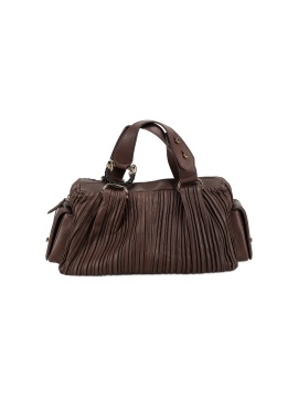 Bvlgari Vintage Leather Handbag (view 1)