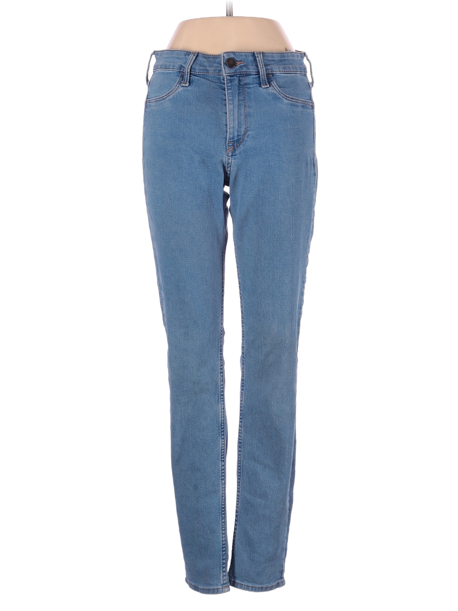 &Denim by H&M Solid Blue Jeans Size 6 - 80% off | ThredUp