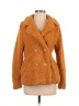 Ashley Stewart 100% Polyester Solid Orange Fleece Size S (Plus) - photo 1
