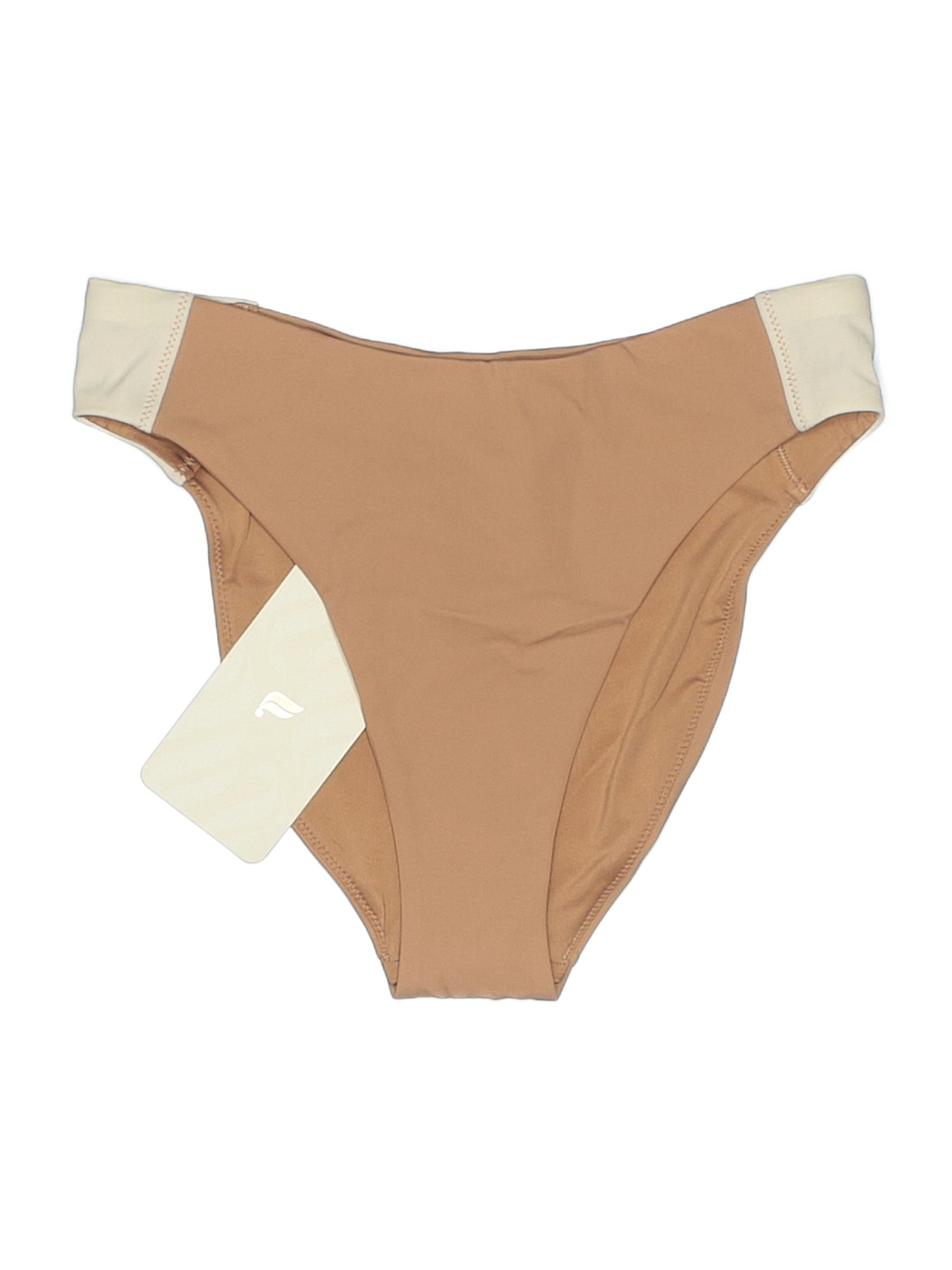 Fabletics Solid Colored Tan Swimsuit Bottoms Size S - 67% off | thredUP