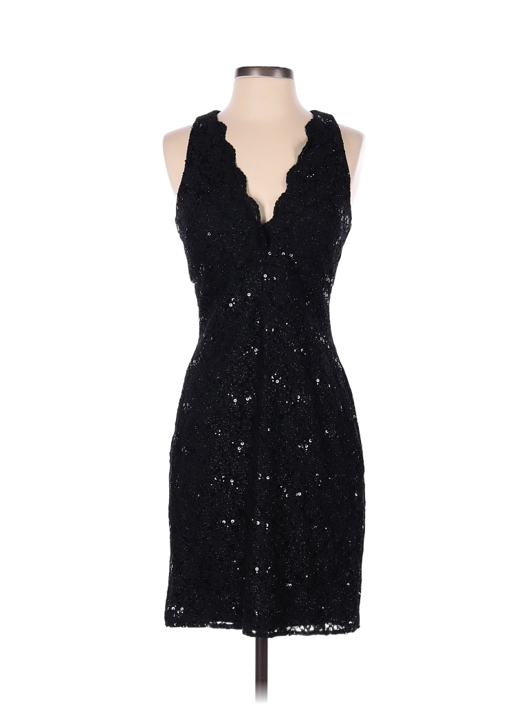 NW Nightway Solid Black Cocktail Dress Size 6 - 66% off | thredUP