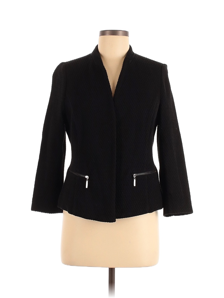 Alfani Solid Black Jacket Size 6 - 85% off | ThredUp