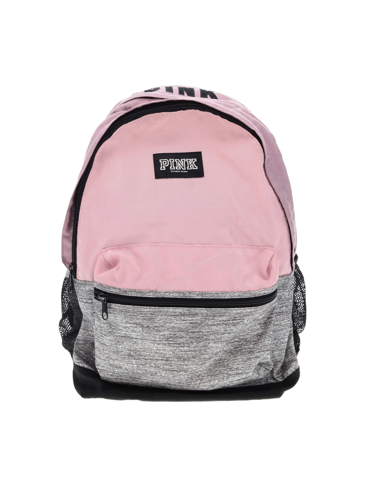 Victorias Secret Pink Logo Marled Large Campus Backpack Bookbag