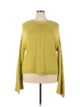 Love, Whit by Whitney Port Long Sleeve Cable Knit Sweater (view 1)