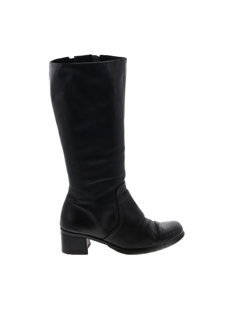 Naturalizer Solid Black Boots Size 8 1/2 - 59% off | thredUP