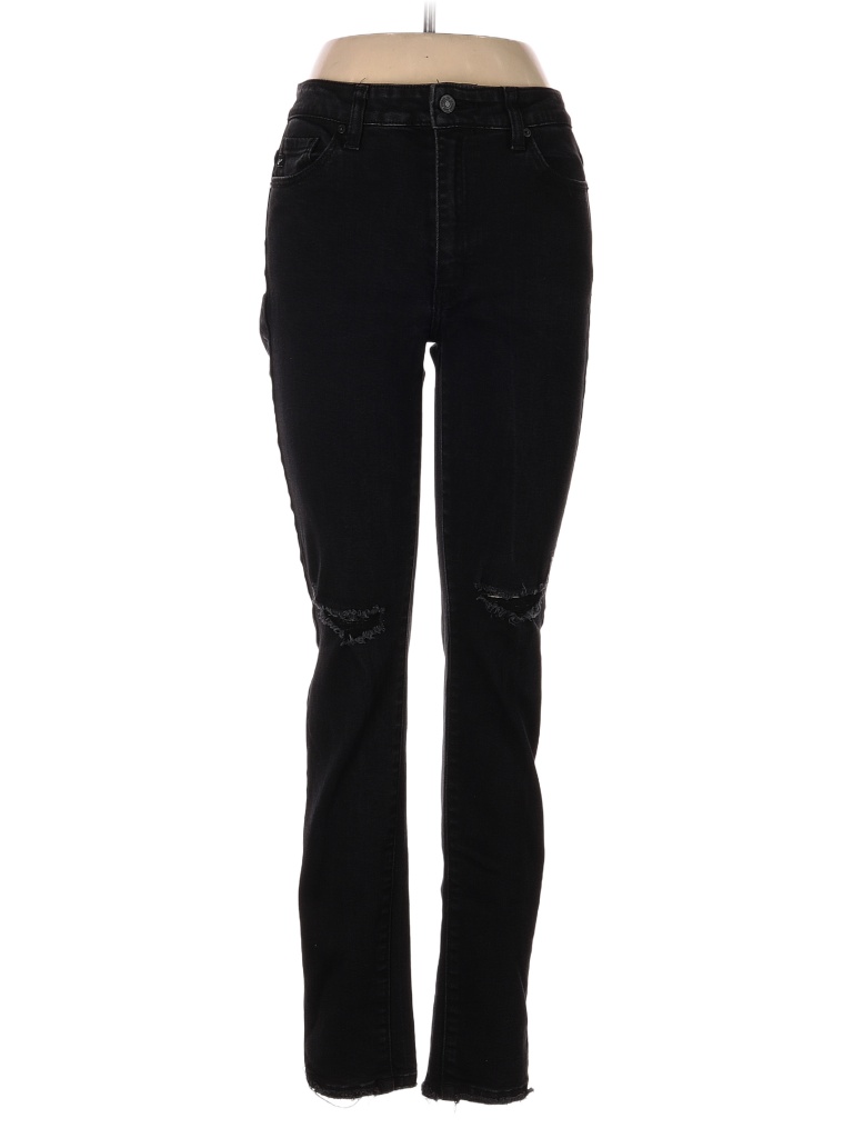 KanKan Jeans Black Jeggings Size 9 - photo 1
