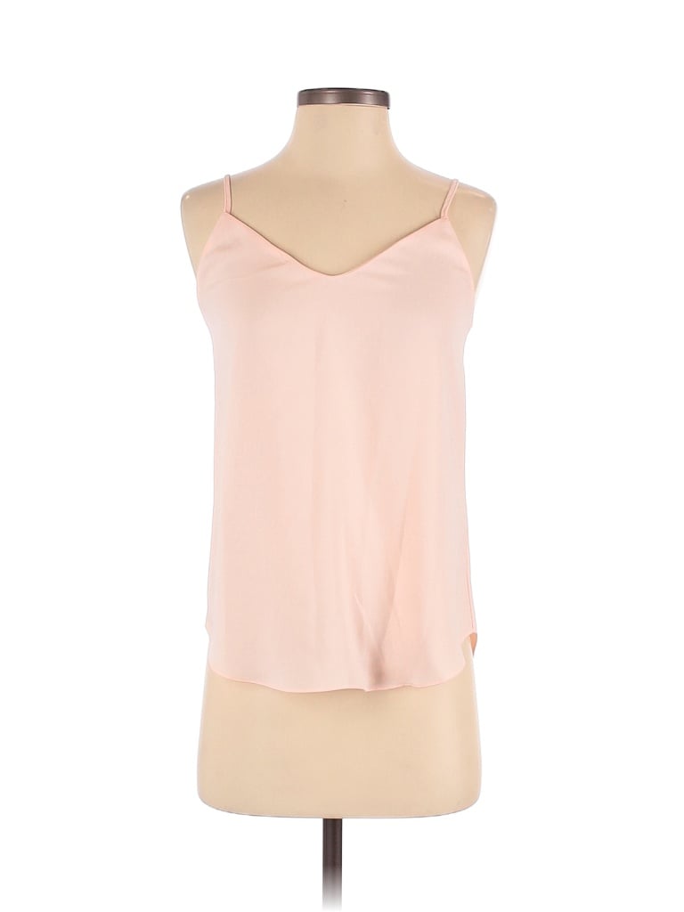 J Crew 100 Polyester Pink Sleeveless Blouse Size 0 87 Off Thredup