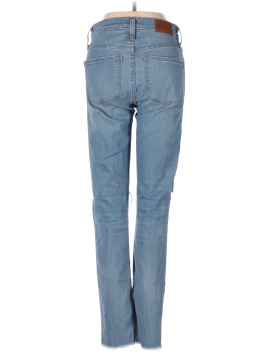 Madewell 9" High-Rise Skinny Jeans in Ontario Wash: Distressed-Hem Edition (view 2)