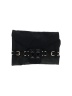 Ann Taylor 100% Leather Solid Black Leather Clutch One Size - photo 1