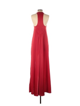 KAUFMANFRANCO Red High Low Gown (view 2)