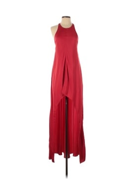 KAUFMANFRANCO Red High Low Gown (view 1)