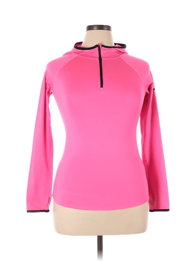 Nike Pink Track Jacket Size XL 66 off thredUP