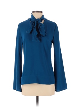 Derek Lam Collective Ruffle Scarf Neck Blouse (view 1)