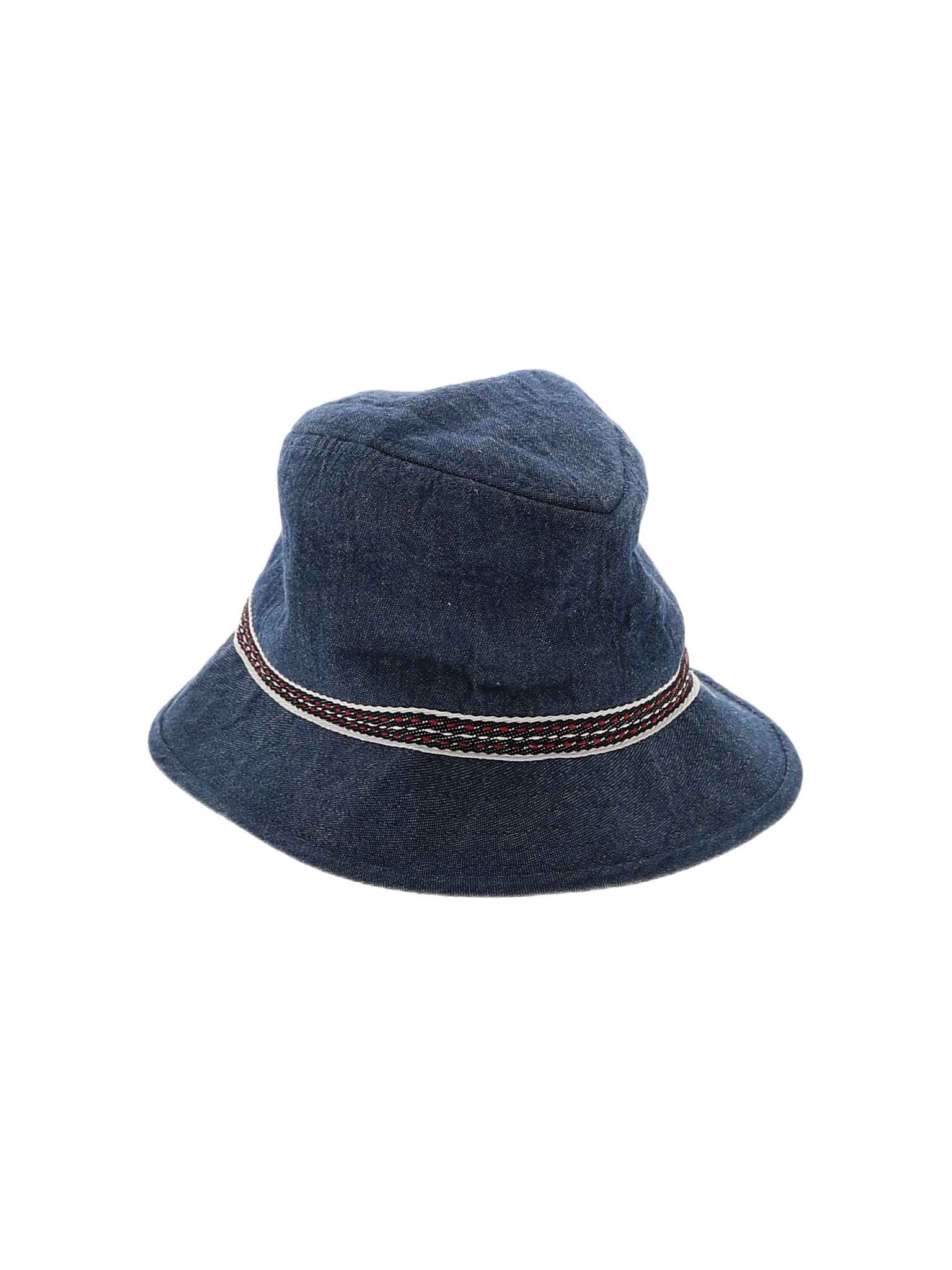 Zara Color Block Blue Fedora One Size 53 off thredUP
