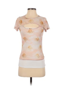 Sweet Lilac Short Sleeve Top (view 1)