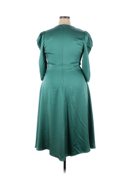 Jonathan Simkhai Ruched Front V-Neck Dress (view 2)