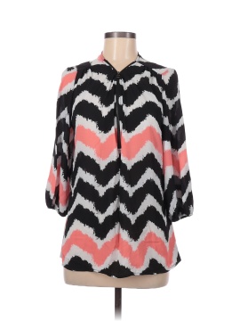 Double Click Long Sleeve Blouse (view 1)