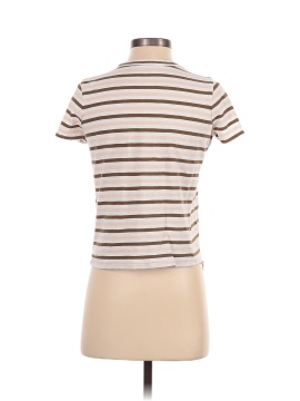 Madewell Whisper Cotton Knot-Front Tee in Myers Stripe (view 2)