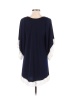 Veronica M. Solid Navy Blue Casual Dress Size XS - photo 2