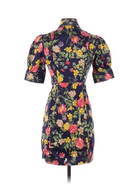 Marissa Webb Collective Multi Floral Printed Puff Sleeve Dress (view 2)