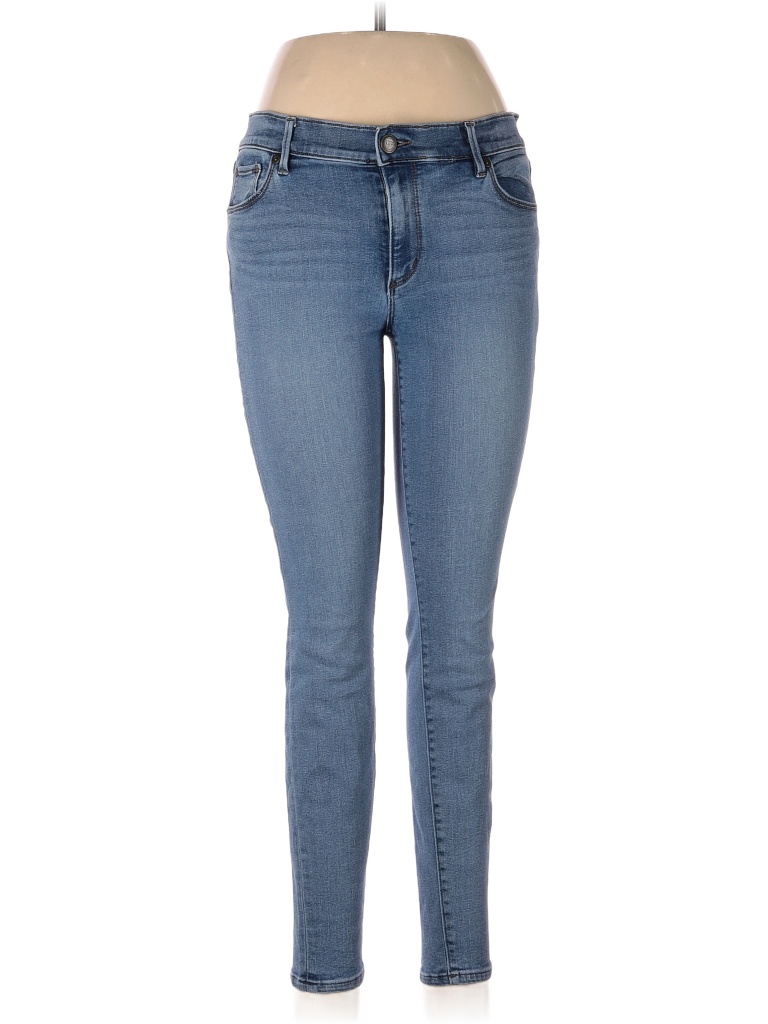 Pre-owned Ann Taylor Loft Jeans In Blue