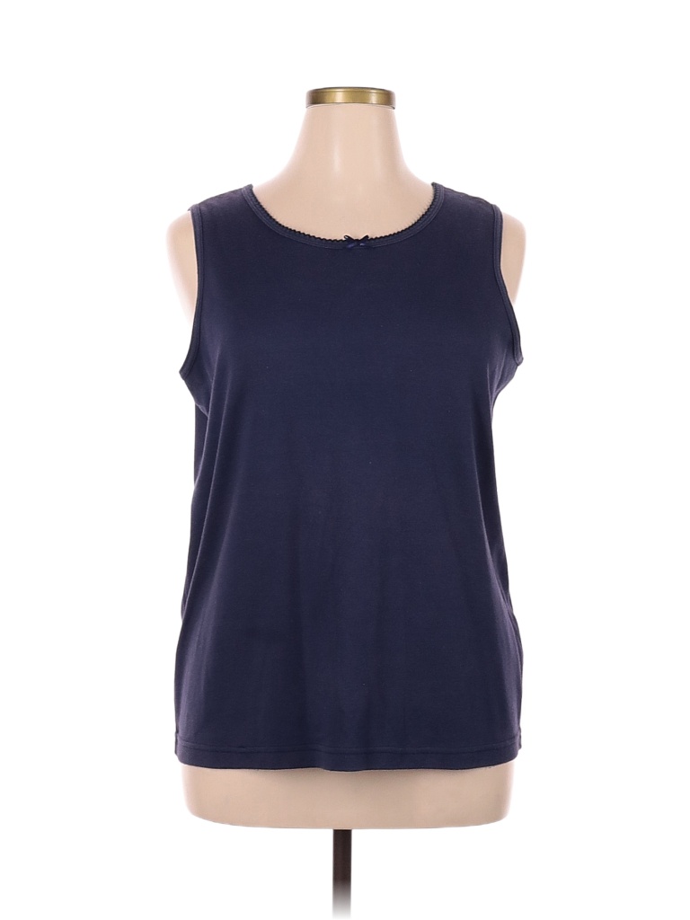 Cabin Creek Navy Blue Tank Top Size XL - 37% off | thredUP