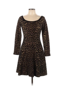 Ronny Kobo Leopard Roawn Dress (view 1)