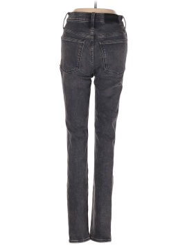 Madewell Tall 10" High-Rise Skinny Crop Jeans in Oakwood Wash (view 2)
