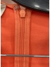 Stella McCartney 100% Silk Solid Orange Casual Dress Size 36 (IT) - photo 4