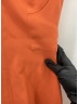 Stella McCartney 100% Silk Solid Orange Casual Dress Size 36 (IT) - photo 5
