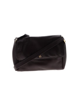 Etienne Aigner Leather Messenger (view 1)