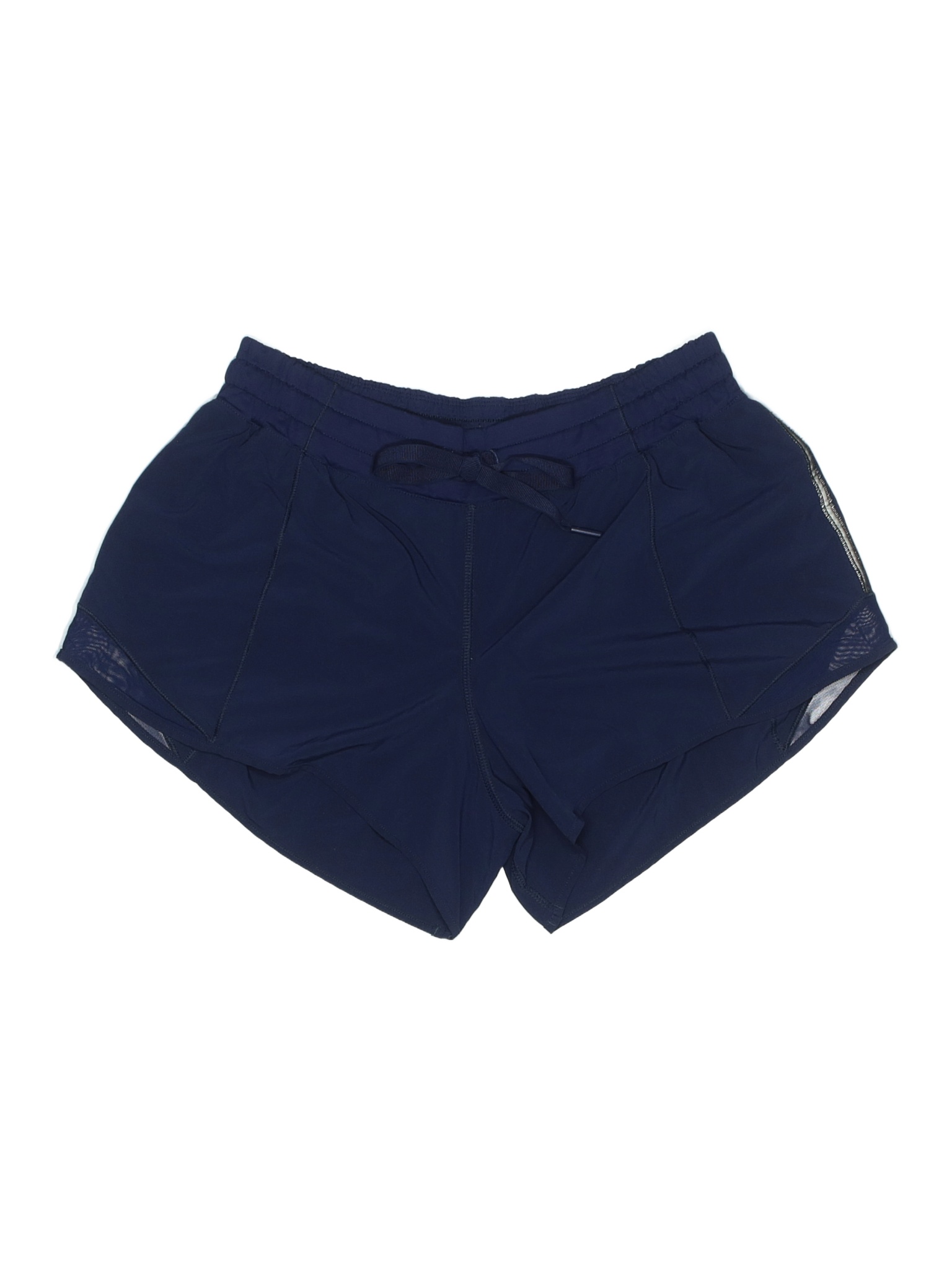Lululemon Athletica Solid Blue Athletic Shorts Size 8 43 off thredUP