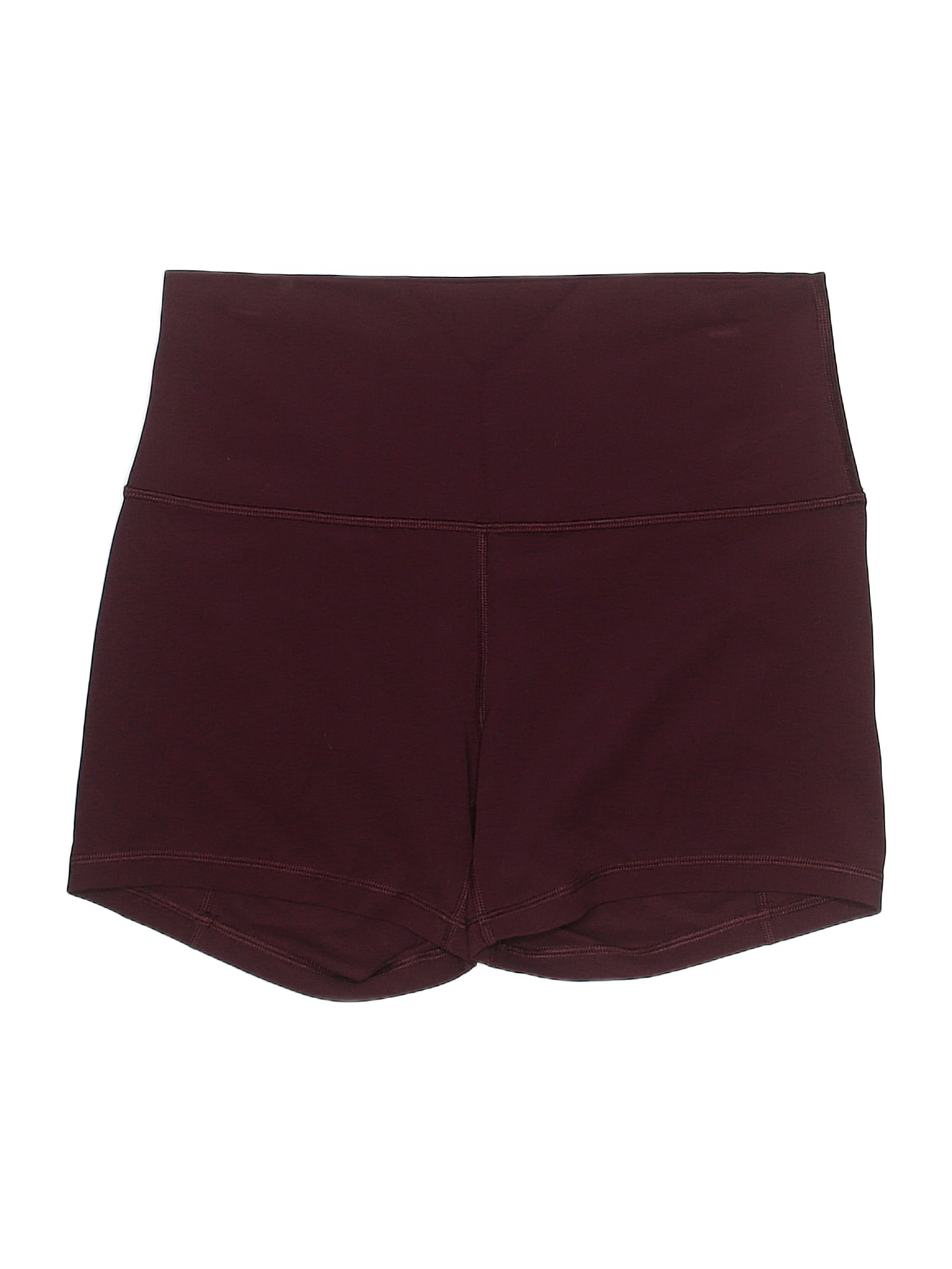 Lululemon Athletica Solid Maroon Purple Athletic Shorts Size 8 53 off thredUP
