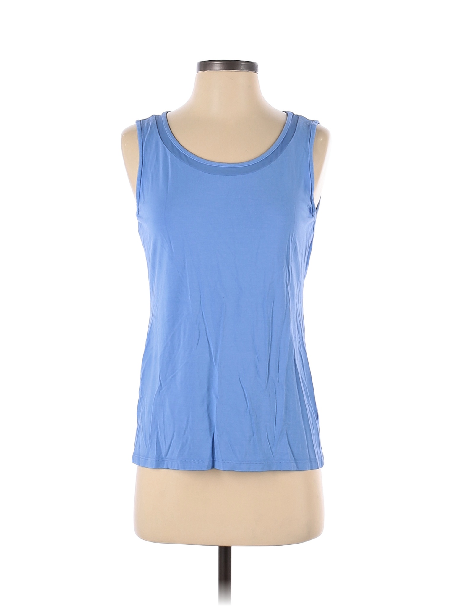 Talbots Solid Blue Tank Top Size S - 59% off | thredUP