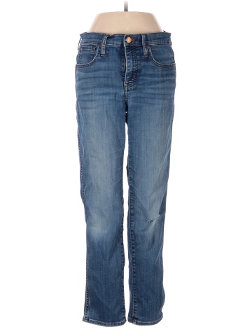 Mid-Rise Stovepipe Jeans in Leman Wash: TENCEL™ Denim Edition