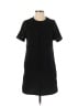Very J 100% Polyester Solid Black Casual Dress Size S - photo 1