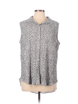 Greige Sleeveless Blouse (view 1)