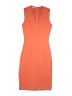 Stella McCartney 100% Silk Solid Orange Casual Dress Size 36 (IT) - photo 1