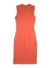 Stella McCartney 100% Silk Solid Orange Casual Dress Size 36 (IT) - photo 2