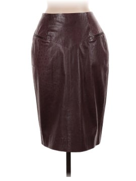 Christian Dior Leather Skirt (view 2)