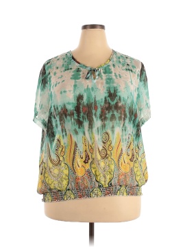 Madison Paige II Short Sleeve Blouse (view 1)