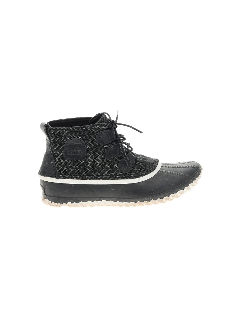 Sorel Black Ankle Boots Size 9 1/2 - 45% off | thredUP