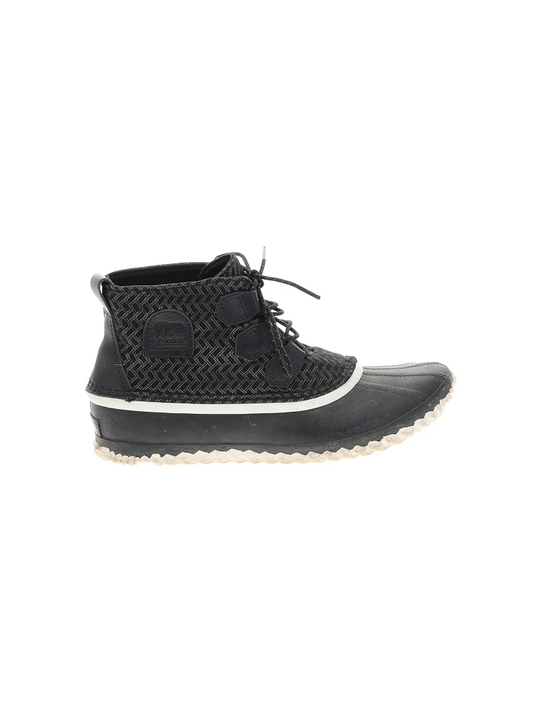 sorel black ankle boots
