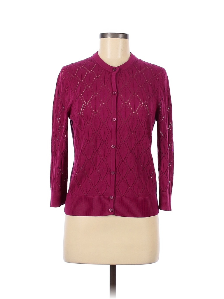 Cardigan Femme Trina Turk - Cachemire Et Soie - Taille S - Indigo - Occasion Très Bon état