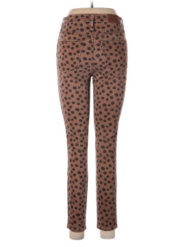 Madewell 10" High-Rise Skinny Jeans in Leopard Dot (view 2)