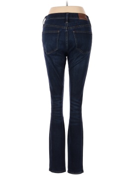 Madewell 9" Mid-Rise Skinny Jeans in Larkspur Wash: TENCEL&trade; Denim Edition (view 2)