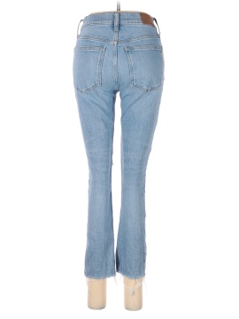 Madewell The Petite Perfect Vintage Jean in Coney Wash: Destroyed Edition (view 2)