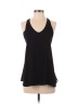 Plastic Island 100% Polyester Black Sleeveless Blouse Size XS - photo 1